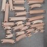 Selection of Wooden train tracks etc. Image 2