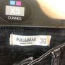 Pull & bear black jeans (size 8) Image 2