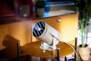 SAMSUNG 30" 100" The Freestyle 1st Gen FHD HDR Portable Projector SP-LSP3BLA - White (Used/ With Remote Controller)