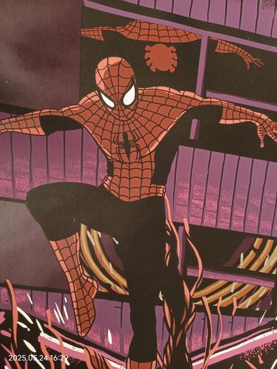 Spider-Man Vs Carnage Marvel Screen Print by Raid71 Poster