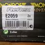 Rear Shock Absorbers (pair) Monroe For Peugeot 807   Fiat Ulysse    Citroen C8     Lancia Phedra Image 5
