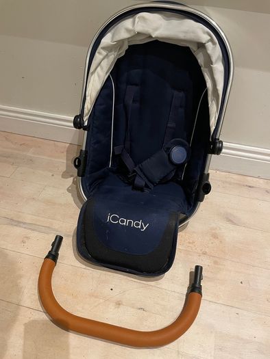 iCandy Peach newborn bassinet & toddler seat