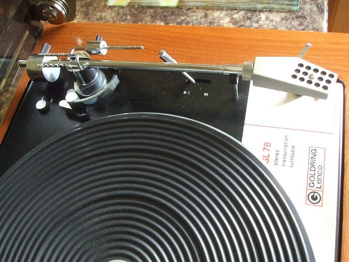 Goldring Lenco GL78 Turntable, Shure cartridge (Refurbished)