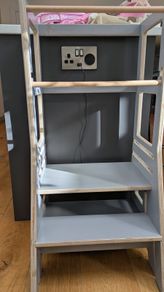 Toddler Learning Tower & separate step stool