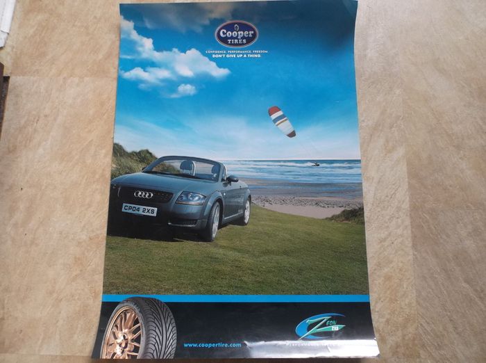 Audi TT Poster.