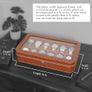 12 Slot Leather Watch Box - Luxury Watch Case Display Organizer, Microsuede Liner, Locking Mens Jewelry Watches Holder, Men's Storage Boxes Holder Large Glass Top (Tan/Brown) Image 3