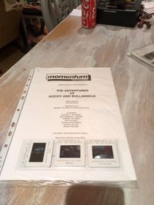 The adventures of rocky and bull winkle press pack