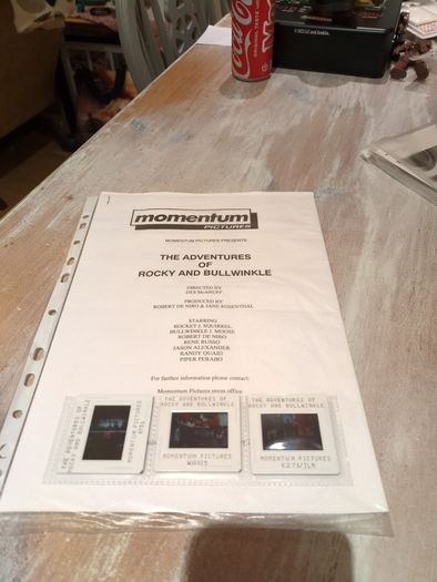 The adventures of rocky and bull winkle press pack