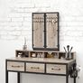 Dressing table set with folding mirror Image 4