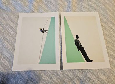 Two high quality art prints 21x30cm