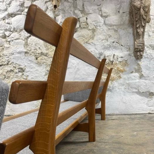Hans J. Wegner Ge-236 Four-seater Sofa For Getama