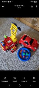 Car Fire Engine and Vehicle go with control panel