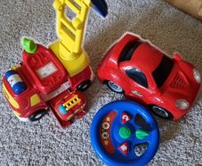 Car Fire Engine and Vehicle go with control panel