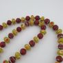 Vintage Venetian Style Tiny Eyes Glass & Red Trade Glass Beads Necklace Image 10