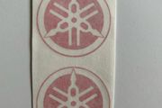 Yamaha Stickers logo fairings tank belly pan helmet x2