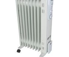 2000W Electric Oil-Filled Radiator White