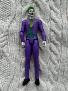 The Joker 12" Action Figure DC Comics Batman Spin Master 67800 Used Please look at the pictures