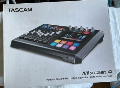 Tascam Mixcast 4 + 2 Rode Podmics