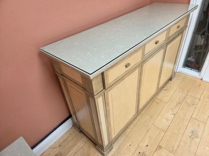 Marble sideboard and coffee table