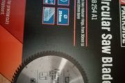 circular saw blade new never opened