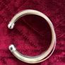 sterling silver torc bracelet bangle Image 4