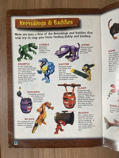 SNES Manual - Donkey Kong Country 3: Dixie Kong's Double Trouble