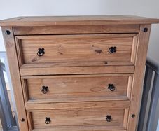 Mexican Pine Chest of Drawers