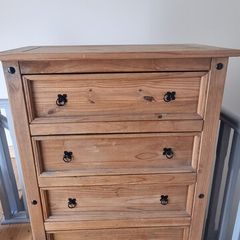 Mexican Pine Chest of Drawers