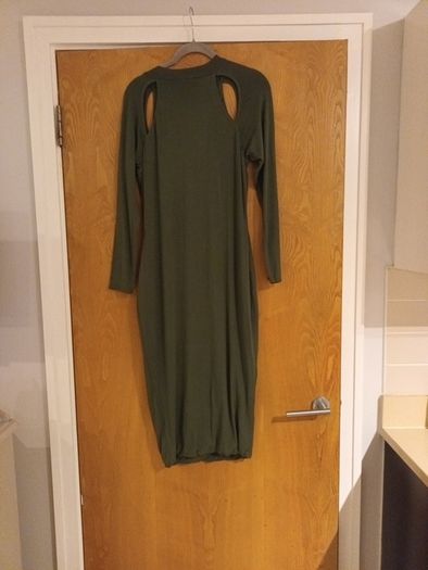 River Island  Nero Khaki Green Dress.  S. 14. B.N.W.T.