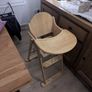 Solid wood high chair Image 2