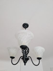 Black Ceiling Light fixture