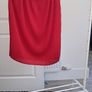 Red Pleated Skirt vv Image 2