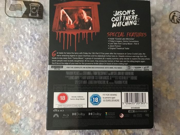 Friday 13th Part II 4K UHD