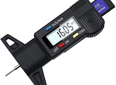 Digital Car Tyre Tire Tread Depth Gauge Meter Caliper Thickness Gauges Auto Tire Wear Detection Measuring Tool