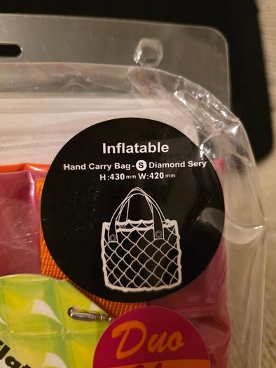 inflatable bubble handbag