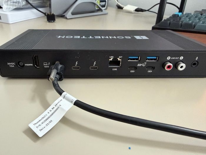 Sonnet Echo 20 Thunderbolt 4 SuperDock