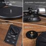 Bluetooth Turntable Hi-Fi System with 36 Watt Bookshelf Speakers, Vinyl Record Player with Magnetic Cartridge (FREE POSTAGE) Image 3