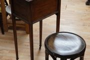 Elegant Small Antique Hepplewhite-style Work Table