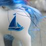 2019 HQG1C Marina Glow in the Dark Custom Ponies like MLP G1 My Little Pony Image 5
