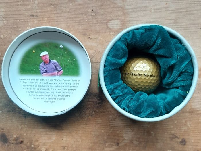 Aer Lingus - Boxed 1999 Ryder Cup Competition Ball