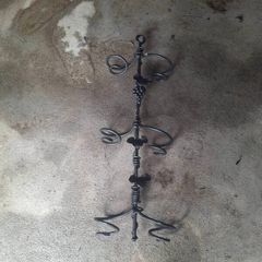 Cast Iron Wine Rack