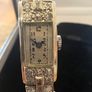 Platinum Art Deco Cocktail Watch Image 9