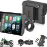 2025 Carpuride W502B PRO Motorcycle GPS Wireless Carplay/Android Auto, 5" Waterproof Motorbike Touch Screen Image 2