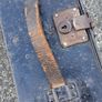 Vintage Black Metal Carry Case(Probably WW11) Image 6