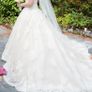 Wedding dress (blush pink) (bought for e2200) Image 4