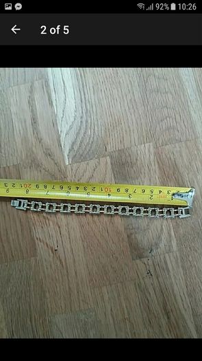 Biker bracelet
