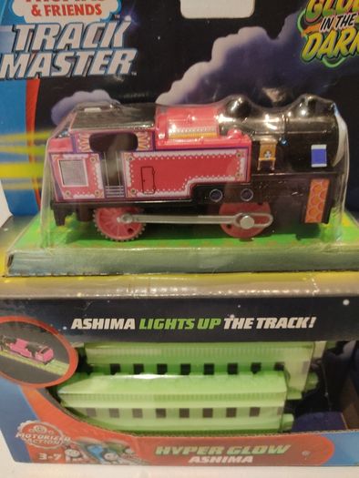 Trackmaster Thomas and Friends Hyper Glow Ashima and Glow Tracks 2018 New