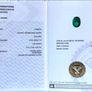 IGI Certified Ultra Rare 3.45ct Intense Green Tsavorite Garnet. Gold standard by IGI. Retail value when set between 12,000 to 15,000 euros. Image 4