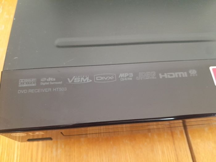 LG HT503PH-DH Home Theatre Receiver. Plays CDs (Faulty DVD) Audio Amp Amplifier,  home stereo, music, sound, CD player.