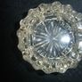 Vintage Sowerby Glass Ash Tray 1950's Image 2